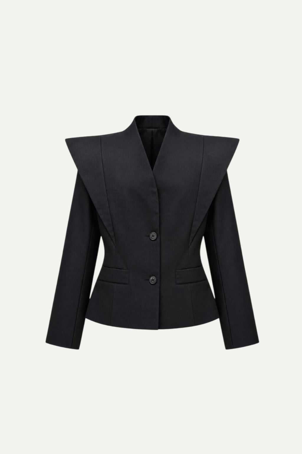 Blazer noir structuré