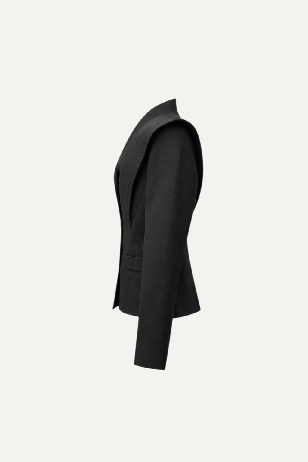 Blazer noir structuré