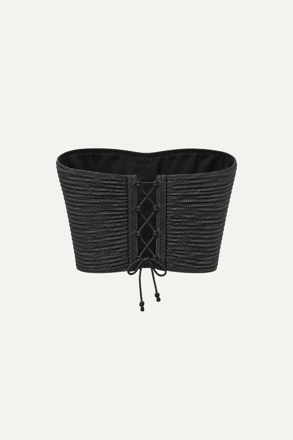 Bustier tressé