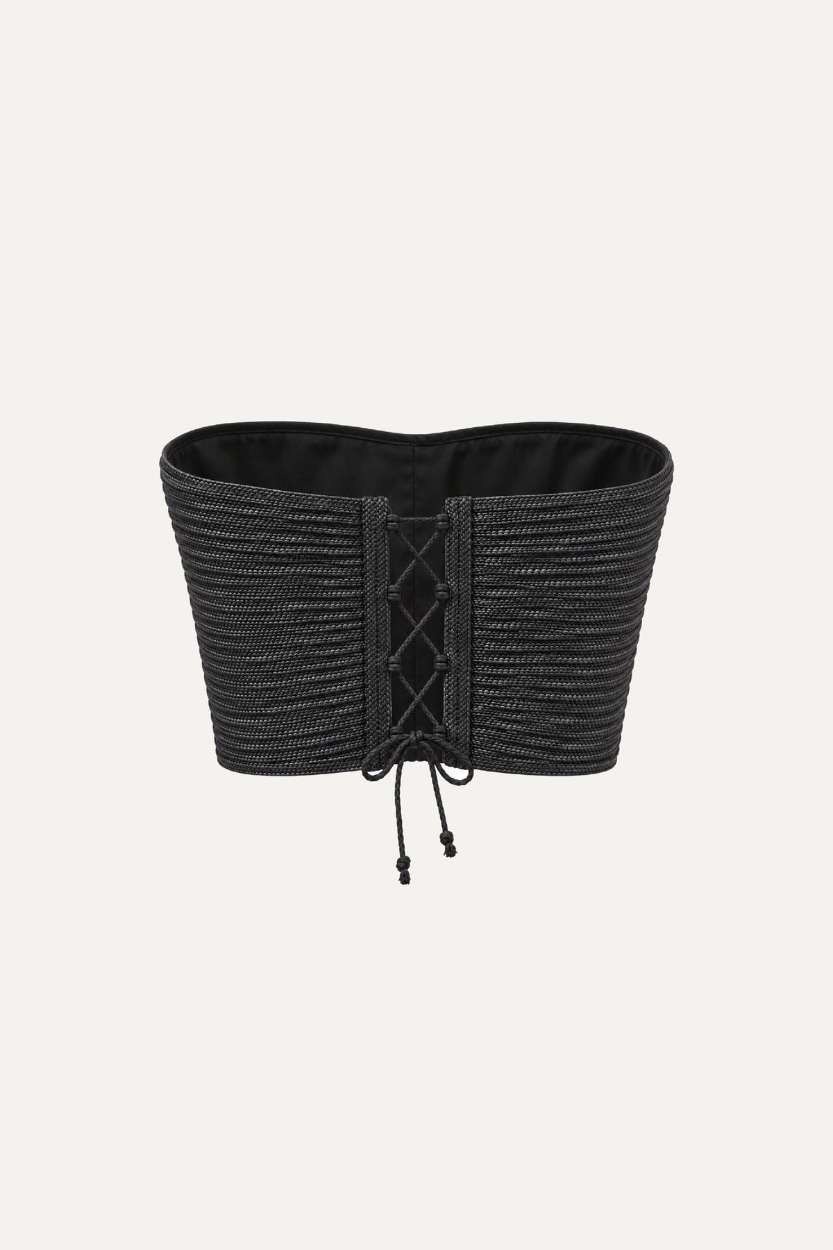 Bustier tressé