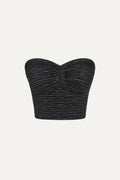 Bustier tressé