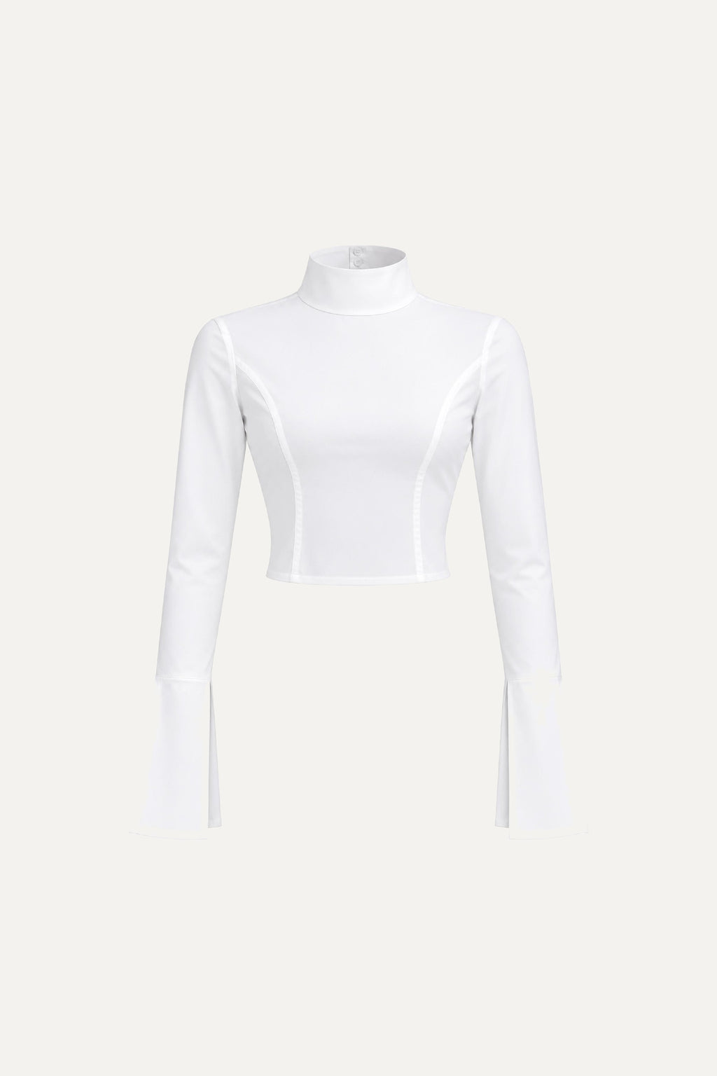 Chemise courte en popeline